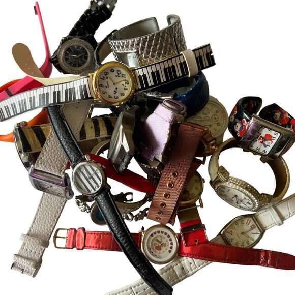 2 POUNDS Broken / Damaged WATCHES Lot /‎ Repair Parts / Junk / Pre-Owned Watches - Picture 9 of 9